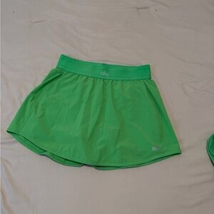 ALO Yoga Green Skort